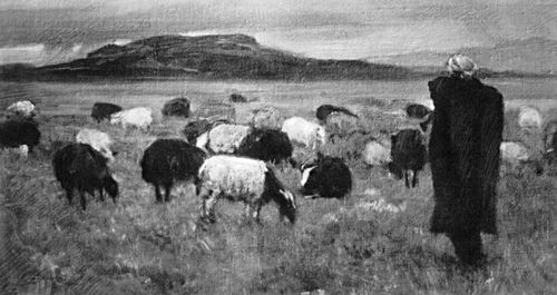 Татевосян Е. М. «Пастух со стадом»