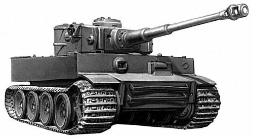 Танк Т-VI («Тигр»).