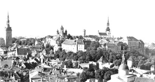 Таллин. Панорама Старого города