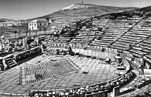 Театр Диониса в Афинах (современный вид)
