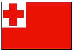 Тонга. Флаг государственный
