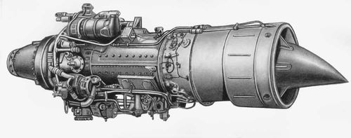 Турбовинтовой авиационный двигатель
