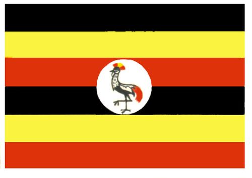 Уганда. Флаг государственный