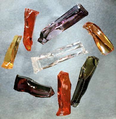 Фианиты. Необработанные кристаллы