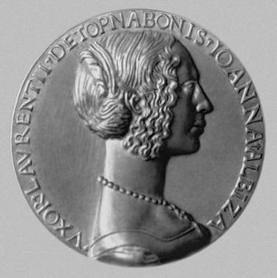 Фьорентино Н. Медаль в честь Торнабуони. Аверс