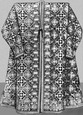 Халат с вышивкой (Узбекская ССР)