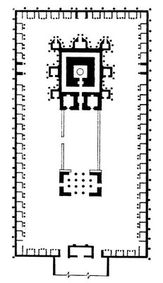 Храмовый комплекс Кайласанатха (план)