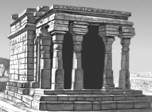 Храм № 17 в Санчи (Индия)