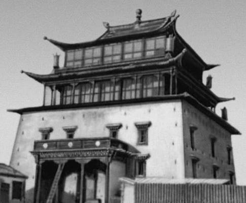 Храм в монастыре Гандан (Улан-Батор)