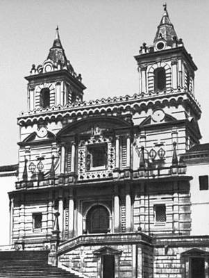 Церковь монастыря Сан-Франсиско в Кито