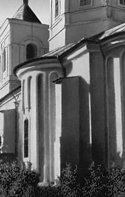 Церковь Успения. Монастырь Каприяны (Молдавская ССР)