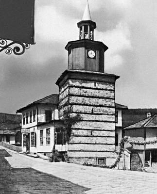 Часовая башня в Трявне (Болгария)