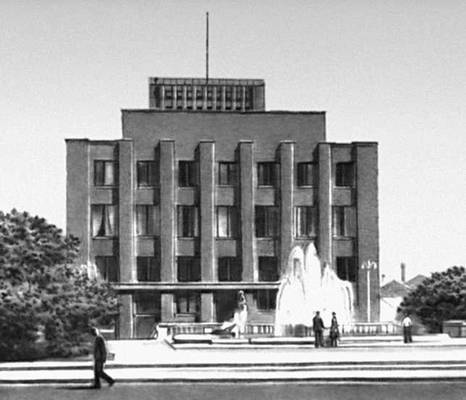 Чернышёв С. Е. Здание Института В.И. Ленина (Москва)