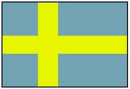 Швеция. Флаг государственный