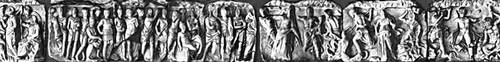 Эллинистическая культура.Символические сцены и «гигантомахия» фриза храма в Лагине