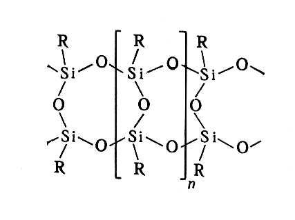 Элементоорганический полисилоксан (структурная модель)
