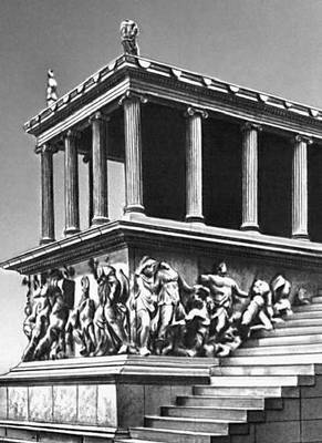 Эллинистическая культура. Большой алтарь Зевса в Пергаме