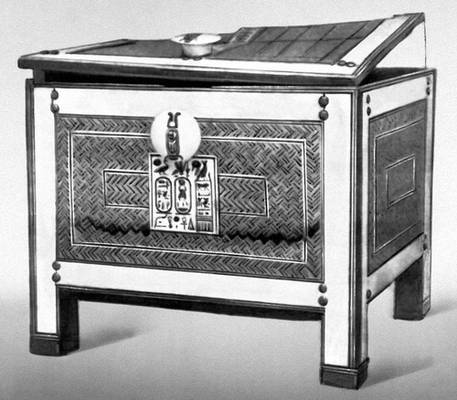 Ящик для драгоценностей из гробницы Тутанхамона